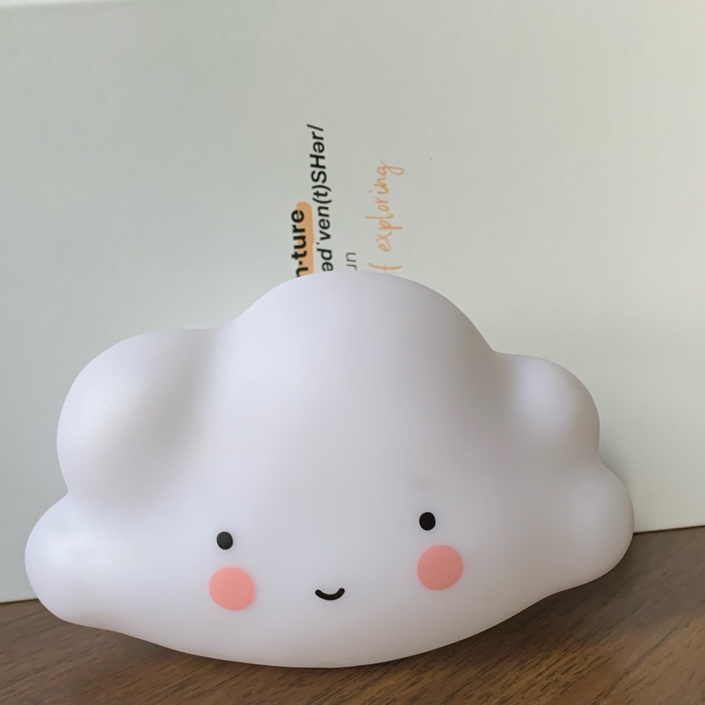 ☁️MINI CLOUD LIGHT☁️Bundle With Wall Cloud Stickers & Cloud Hooks☁️CLOUD BUNDLE
